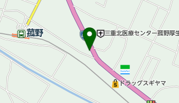 パリの洋菓子の地図画像