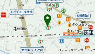 IMAGINEの地図画像