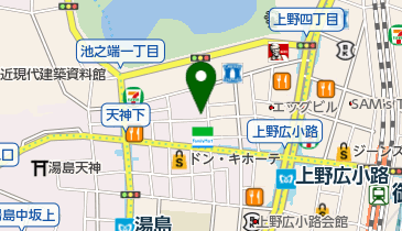 湯島 山崎の地図画像