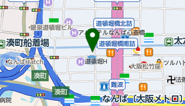 コーヒーハウスケニア 道頓堀店の地図画像