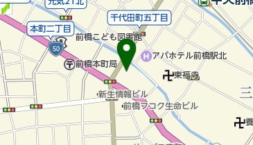前橋さくらホテル レストラン TRU-EATの地図画像