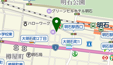 炭火串焼 今日やの地図画像