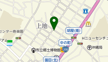 宮古そば 愛 中の町店の地図画像
