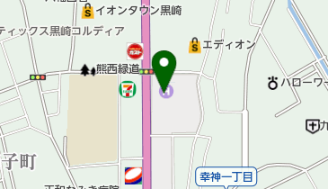 ホテルクラウンパレス北九州 レストラン プラシャンテの地図画像