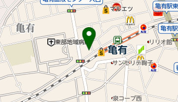 DINING BAR Beeの地図画像