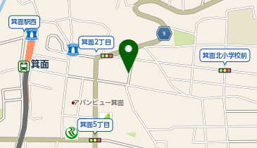 家庭料理 かみぞのの地図画像