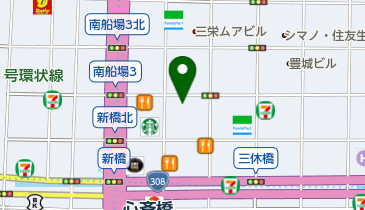 心ちやの地図画像