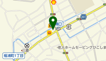 お好み焼なりしげの地図画像