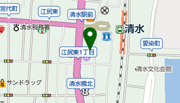 かづや そば店の地図画像