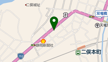 八幡屋そば店の地図画像