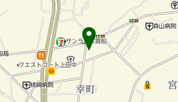 長州屋の地図画像