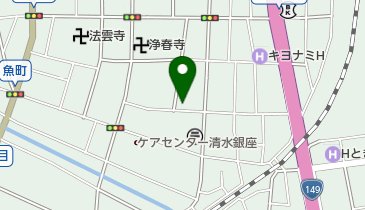 海蜻の地図画像