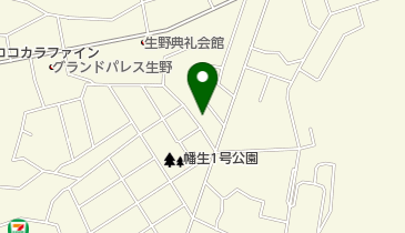 東寿司の地図画像