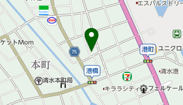 とん通の地図画像