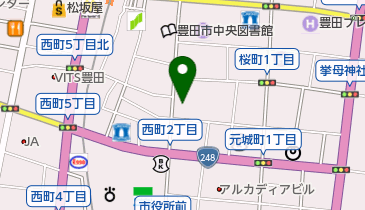 ケーズバーの地図画像