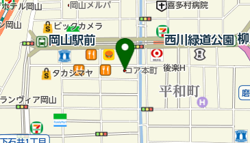 Trois bar 本店の地図画像