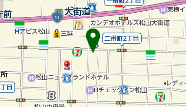 CALM LODGEの地図画像