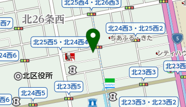 ダーツバー グラフティーの地図画像