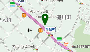 千寿庵の地図画像