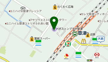 JFKラウンジの地図画像