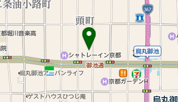 Le PetitMec 御池店の地図画像