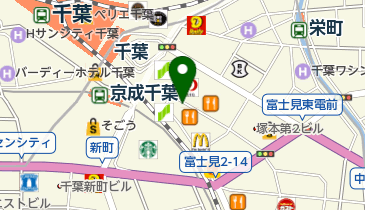 cafe yummy waffleの地図画像