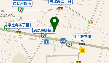 Bar ROTA 恵比寿店の地図画像