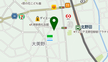 松平パスタ店&バールの地図画像