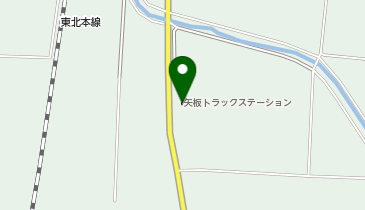 矢板トラックステーションの地図画像