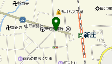 急行食堂の地図画像