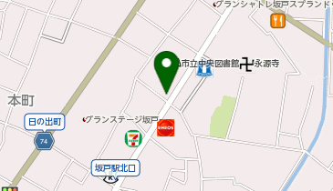 CafeChocoTeaの地図画像