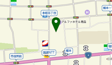 Bar 六根の地図画像