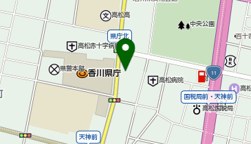 こだわり麺や 高松店の地図画像