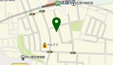 石窯パン工房 サフラン 北国分店の地図画像