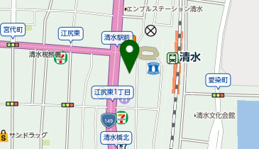 村越くだもの店の地図画像