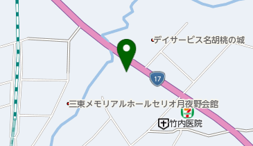 珈琲倶楽部 月夜野店の地図画像