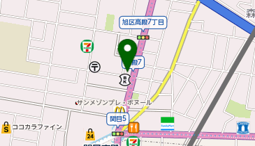 牛笑の地図画像