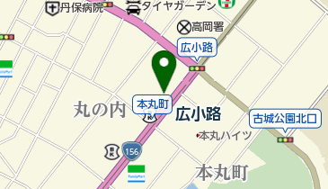 氷見うどん 美濃屋 広小路店の地図画像