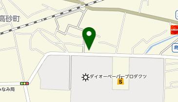 安田屋おおいしの地図画像