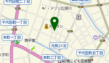 欅の地図画像