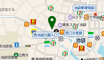 牛の家 池袋店の地図画像