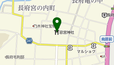 宮の内茶寮の地図画像