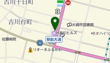 ビストロ割烹・侯の地図画像