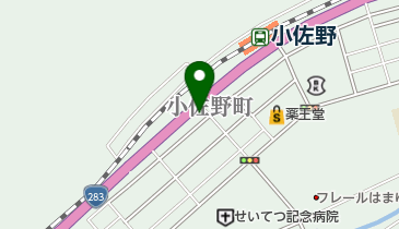 お食事処 さのの地図画像