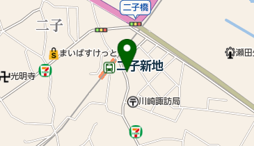 かにやの地図画像