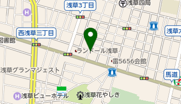 ロッジ赤石の地図画像