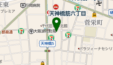 てんまやの地図画像