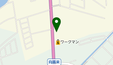 とば作 空港店の地図画像