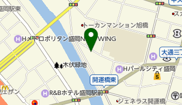 根菜屋の地図画像