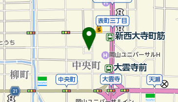 鳥兆の地図画像